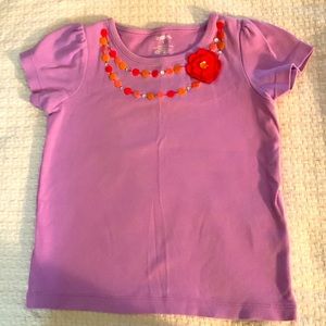 Gymboree size 5 lilac top